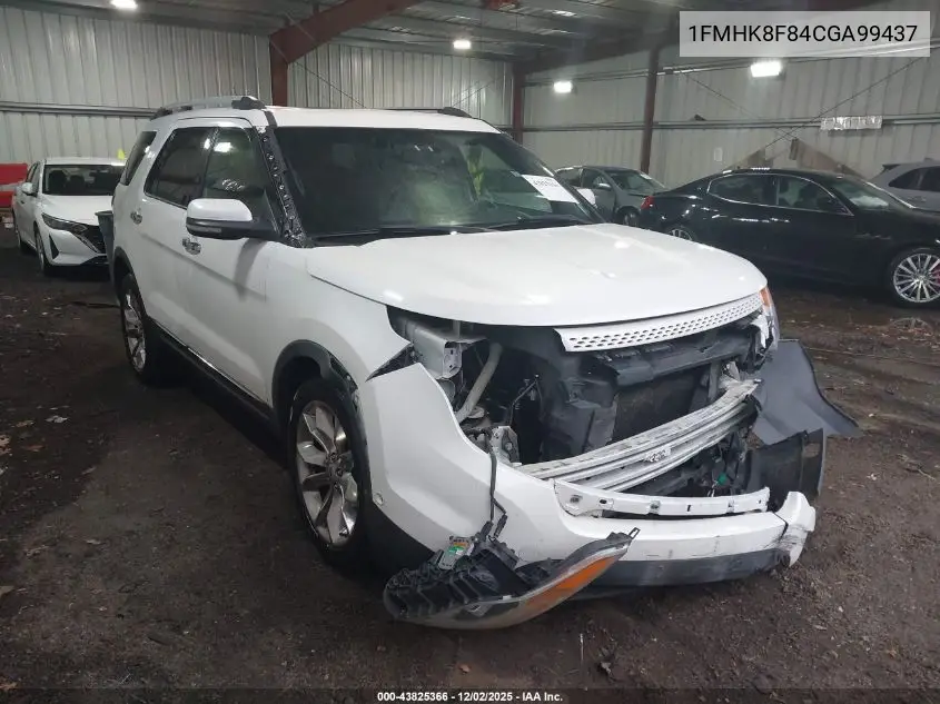 1FMHK8F84CGA99437 2012 Ford Explorer Limited