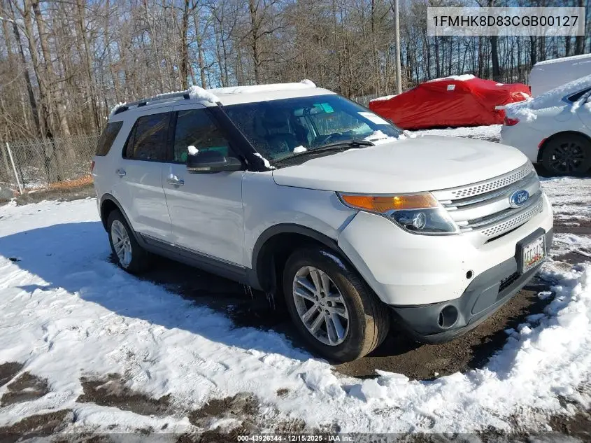 1FMHK8D83CGB00127 2012 Ford Explorer Xlt