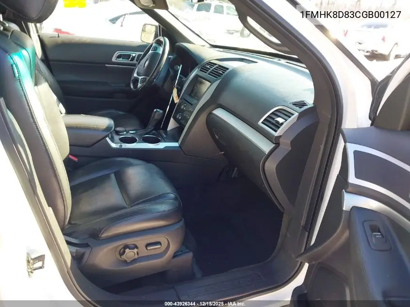 1FMHK8D83CGB00127 2012 Ford Explorer Xlt