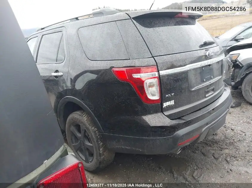 1FM5K8D88DGC54286 2013 Ford Explorer Xlt