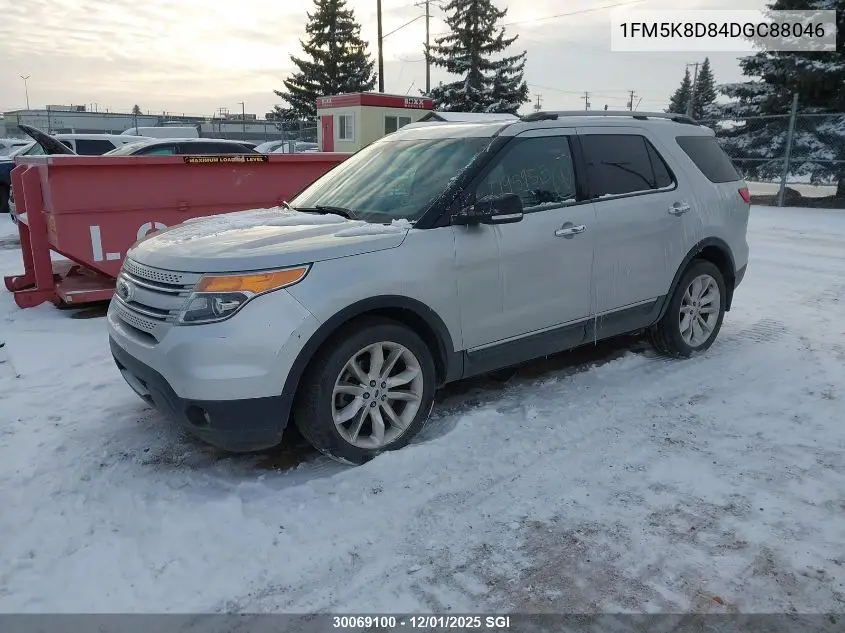 1FM5K8D84DGC88046 2013 Ford Explorer