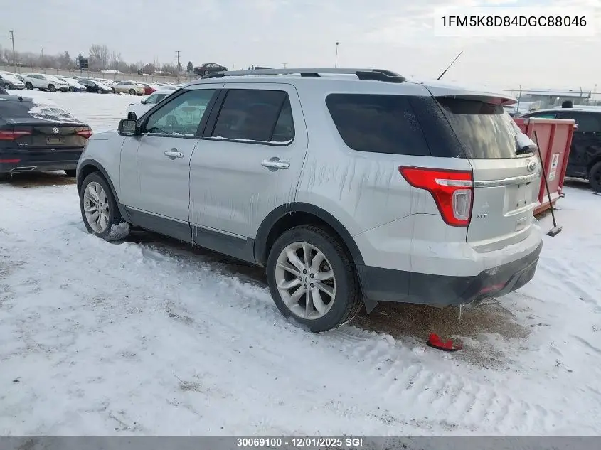1FM5K8D84DGC88046 2013 Ford Explorer