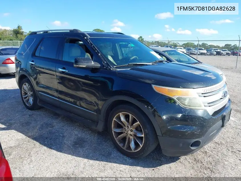 1FM5K7D81DGA82628 2013 Ford Explorer Xlt