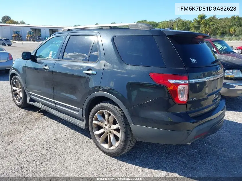 1FM5K7D81DGA82628 2013 Ford Explorer Xlt