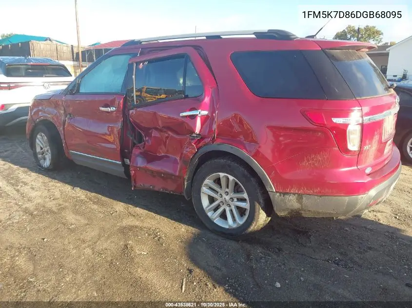 1FM5K7D86DGB68095 2013 Ford Explorer Xlt