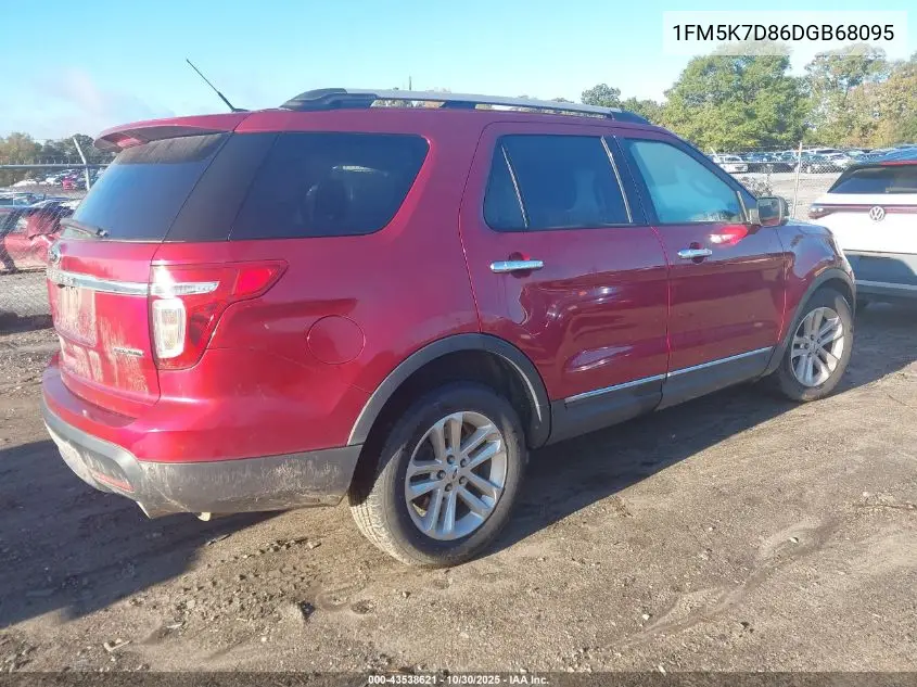 1FM5K7D86DGB68095 2013 Ford Explorer Xlt