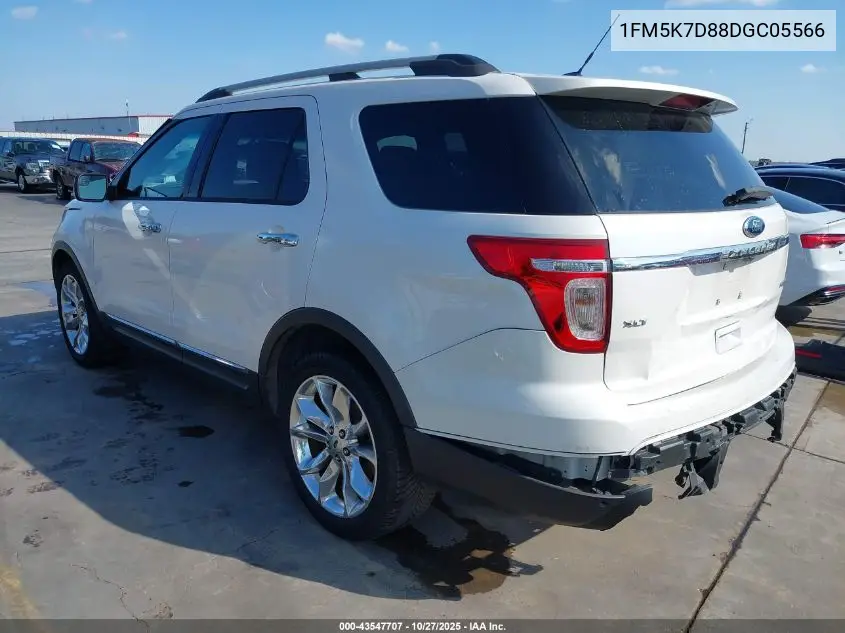 1FM5K7D88DGC05566 2013 Ford Explorer Xlt