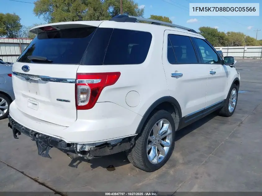 1FM5K7D88DGC05566 2013 Ford Explorer Xlt