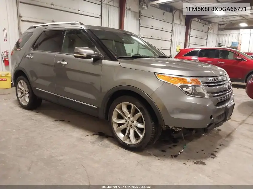 1FM5K8F8XDGA66771 2013 Ford Explorer Limited
