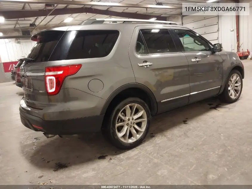1FM5K8F8XDGA66771 2013 Ford Explorer Limited
