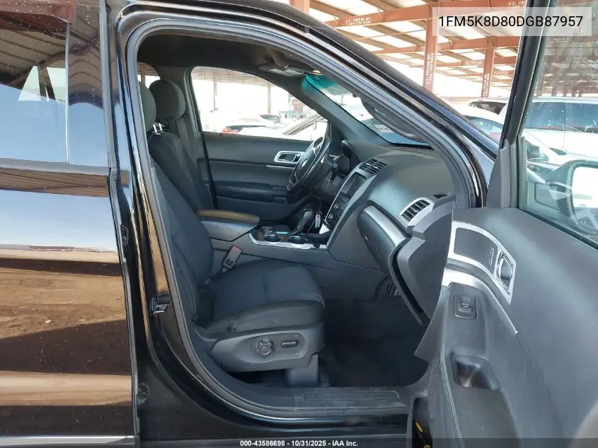 1FM5K8D80DGB87957 2013 Ford Explorer Xlt