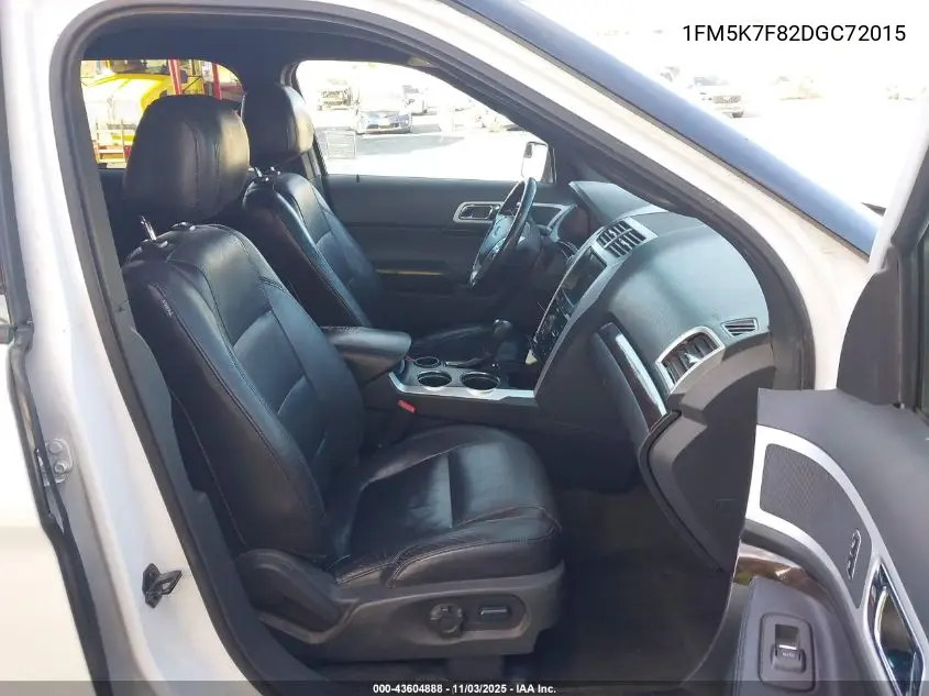 1FM5K7F82DGC72015 2013 Ford Explorer Limited
