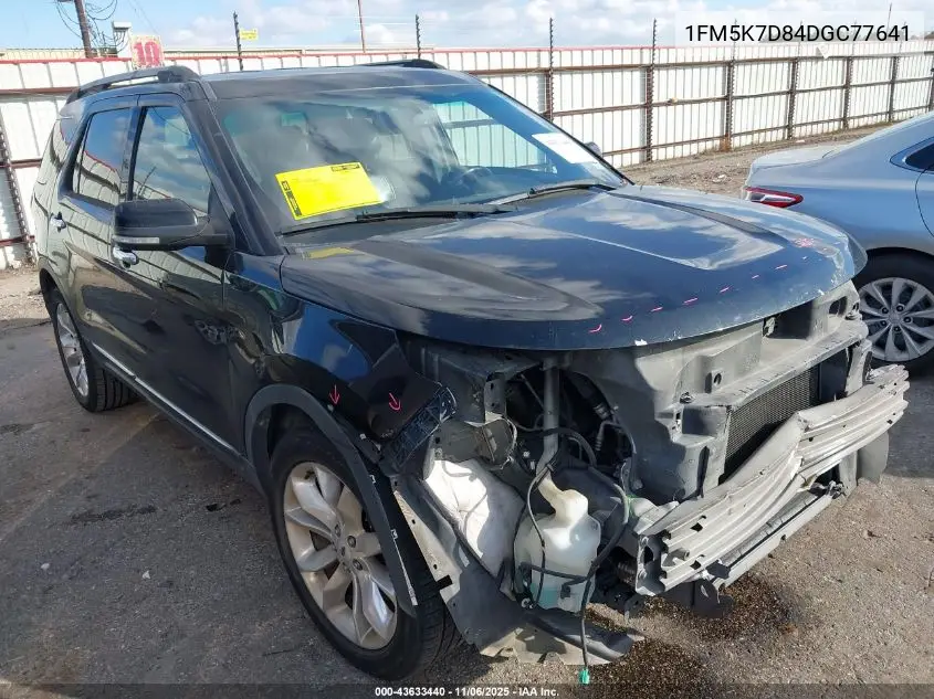 1FM5K7D84DGC77641 2013 Ford Explorer Xlt
