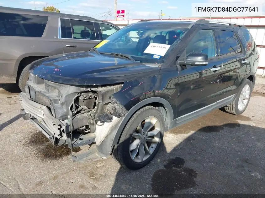 1FM5K7D84DGC77641 2013 Ford Explorer Xlt