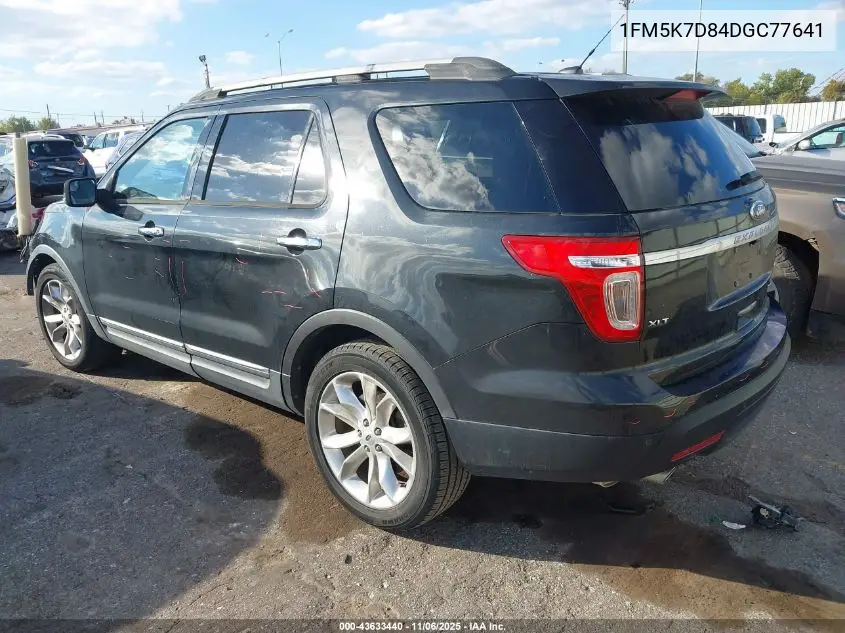 1FM5K7D84DGC77641 2013 Ford Explorer Xlt