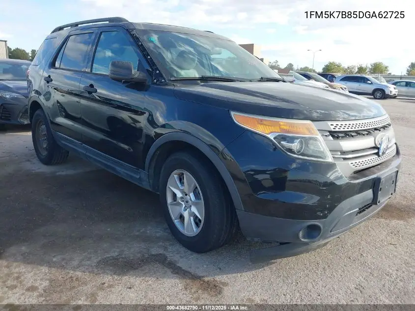 1FM5K7B85DGA62725 2013 Ford Explorer