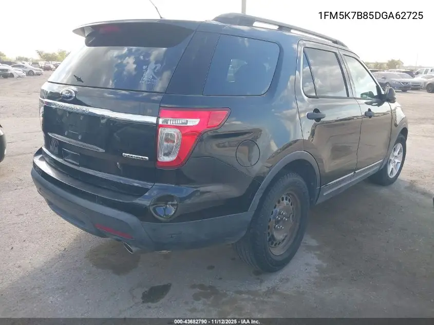 1FM5K7B85DGA62725 2013 Ford Explorer