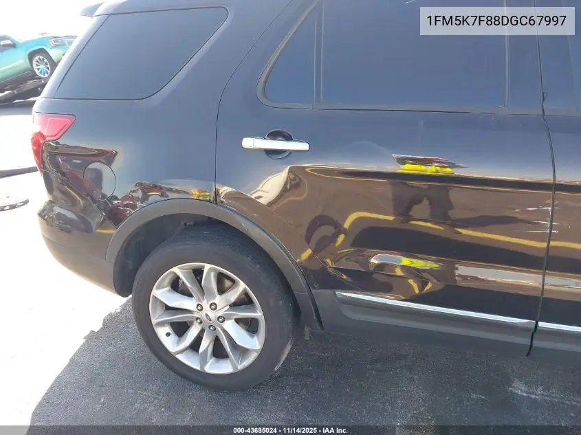 1FM5K7F88DGC67997 2013 Ford Explorer Limited