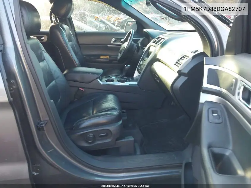 1FM5K7D88DGA82707 2013 Ford Explorer Xlt