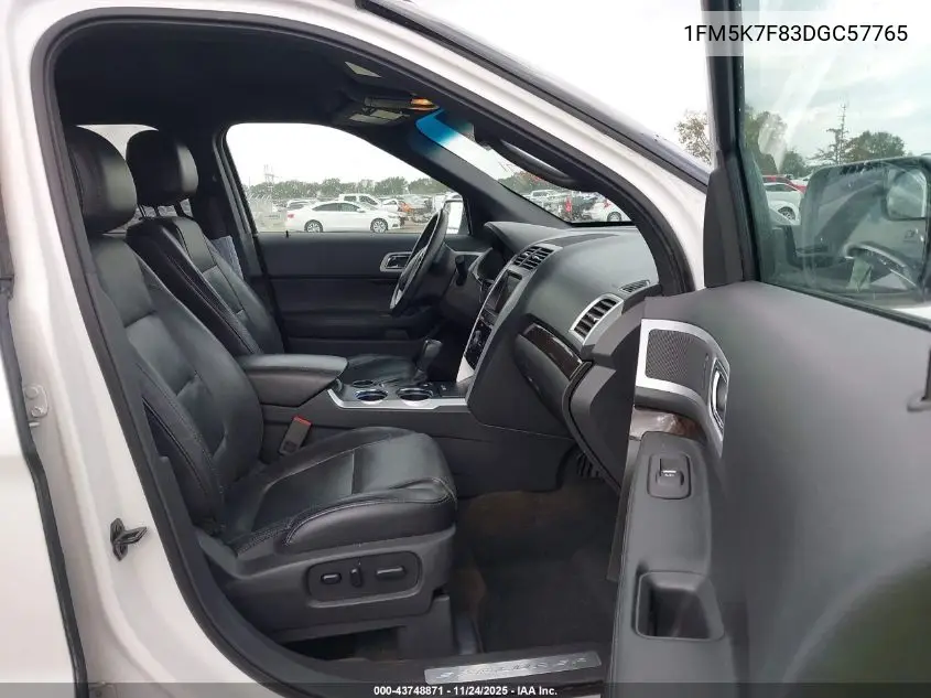 1FM5K7F83DGC57765 2013 Ford Explorer Limited