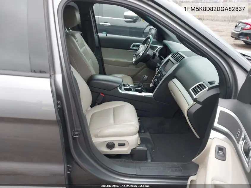 1FM5K8D82DGA82837 2013 Ford Explorer Xlt