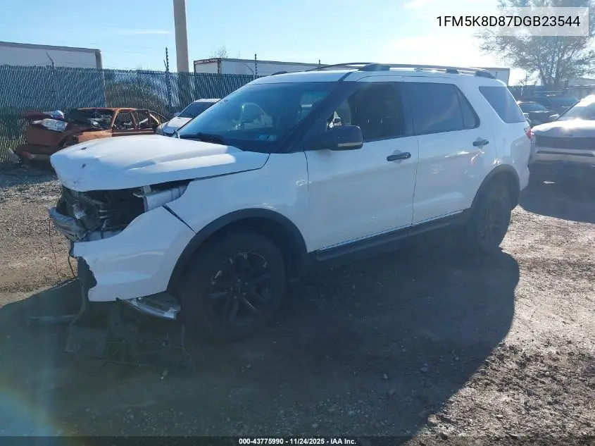 1FM5K8D87DGB23544 2013 Ford Explorer Xlt