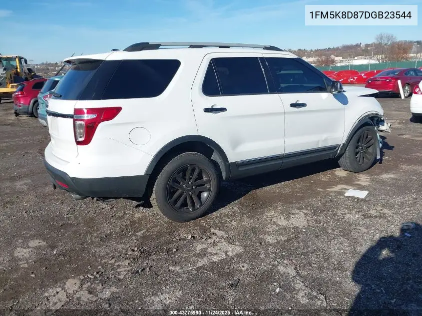 1FM5K8D87DGB23544 2013 Ford Explorer Xlt