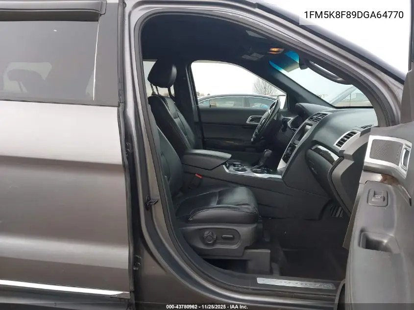 1FM5K8F89DGA64770 2013 Ford Explorer Limited
