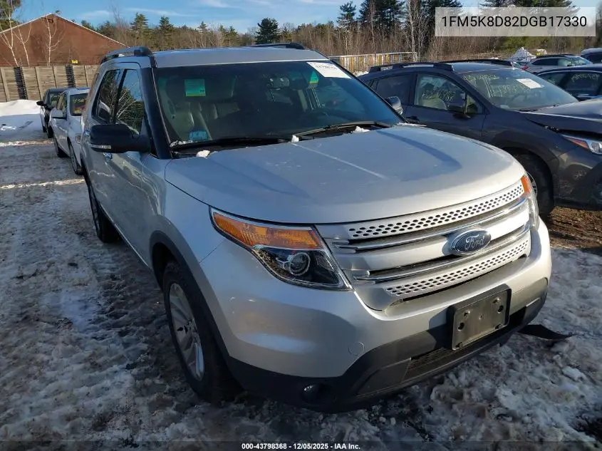 1FM5K8D82DGB17330 2013 Ford Explorer Xlt