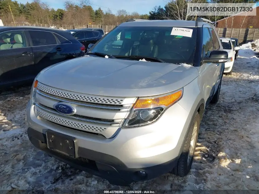 1FM5K8D82DGB17330 2013 Ford Explorer Xlt