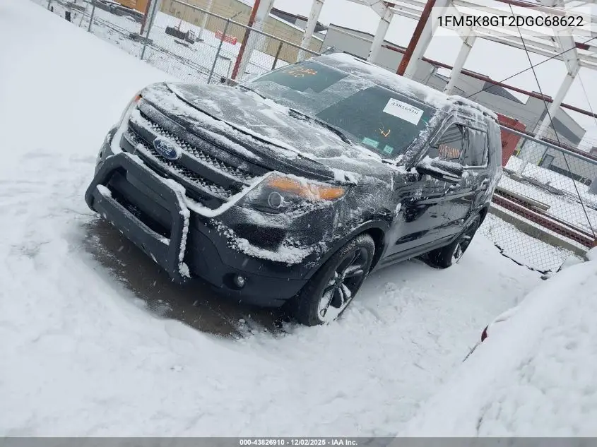 1FM5K8GT2DGC68622 2013 Ford Explorer Sport