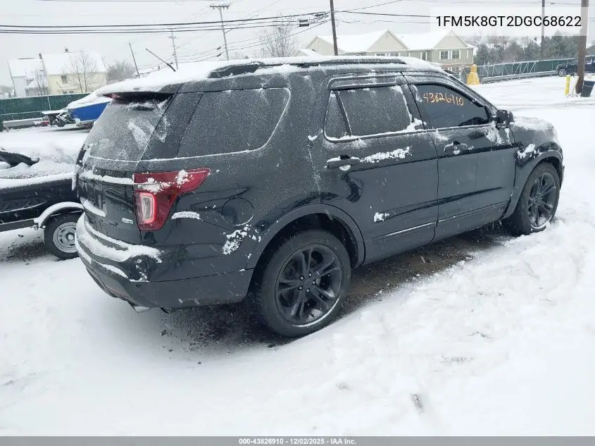 1FM5K8GT2DGC68622 2013 Ford Explorer Sport