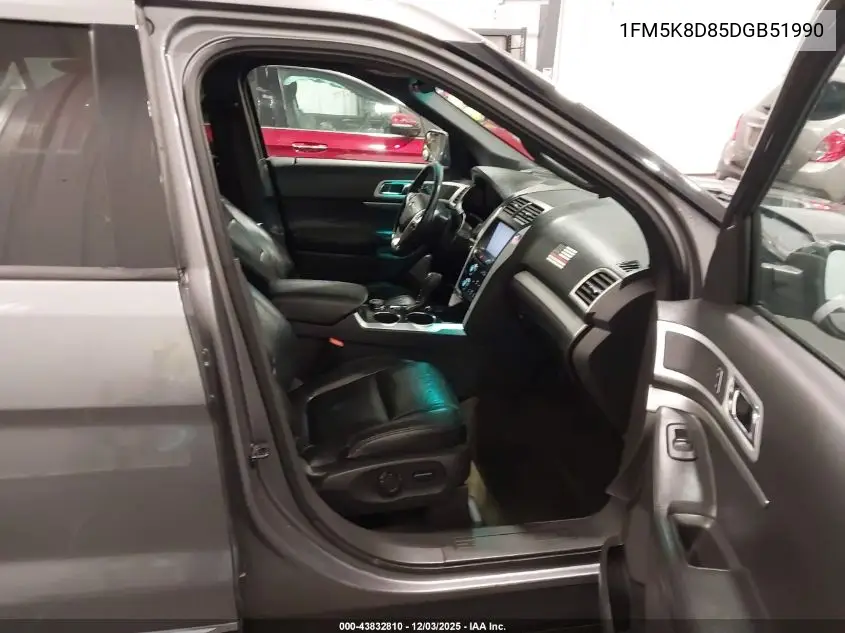 1FM5K8D85DGB51990 2013 Ford Explorer Xlt