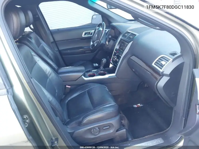 1FM5K7F80DGC11830 2013 Ford Explorer Limited