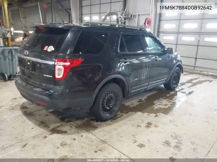 1FM5K7B84DGB92642 2013 Ford Explorer