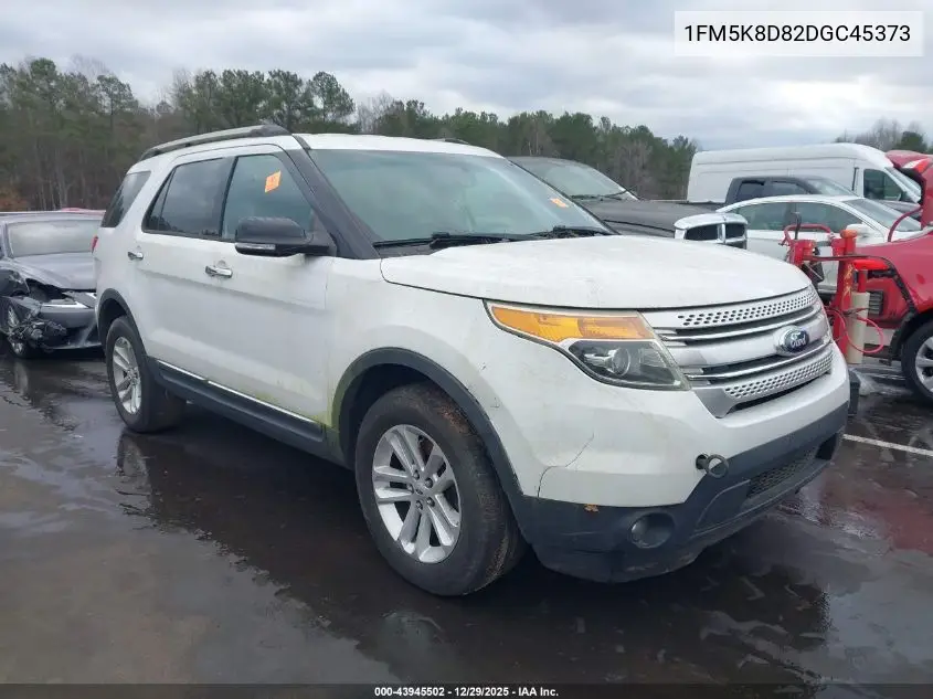1FM5K8D82DGC45373 2013 Ford Explorer Xlt