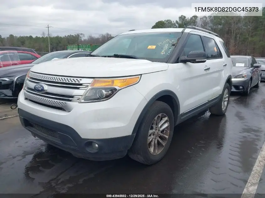 1FM5K8D82DGC45373 2013 Ford Explorer Xlt