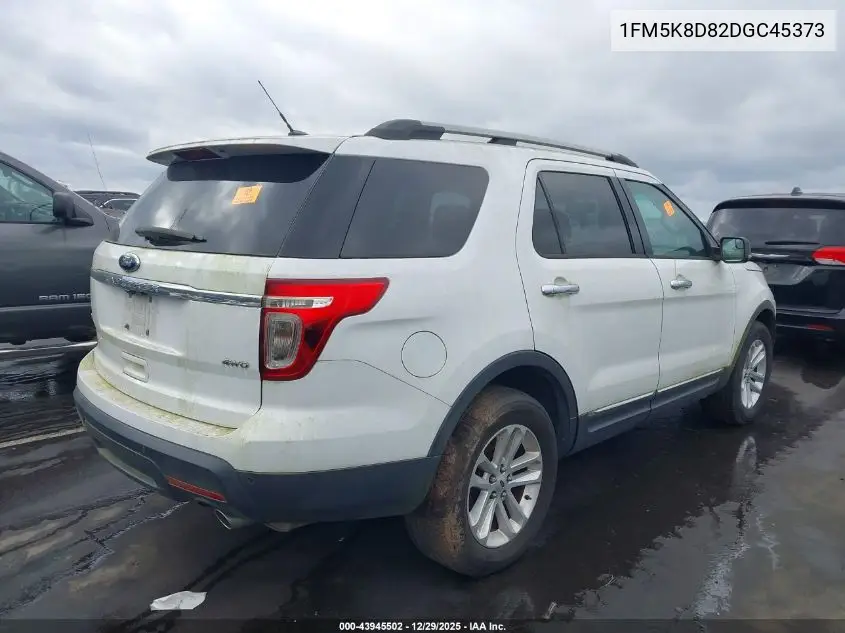 1FM5K8D82DGC45373 2013 Ford Explorer Xlt
