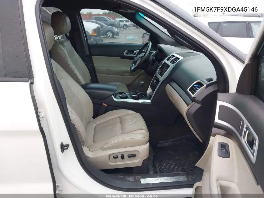 1FM5K7F9XDGA45146 2013 Ford Explorer Limited