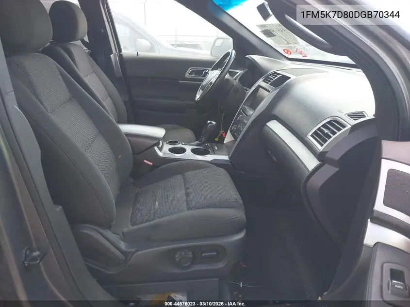 1FM5K7D80DGB70344 2013 Ford Explorer Xlt