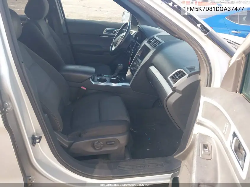 1FM5K7D81DGA37477 2013 Ford Explorer Xlt