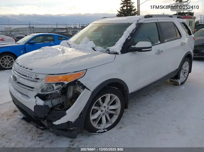 1FM5K8F88EGC52410 2014 Ford Explorer Limited