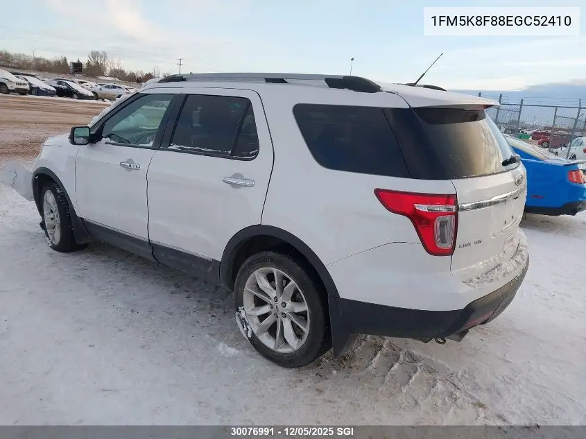 1FM5K8F88EGC52410 2014 Ford Explorer Limited