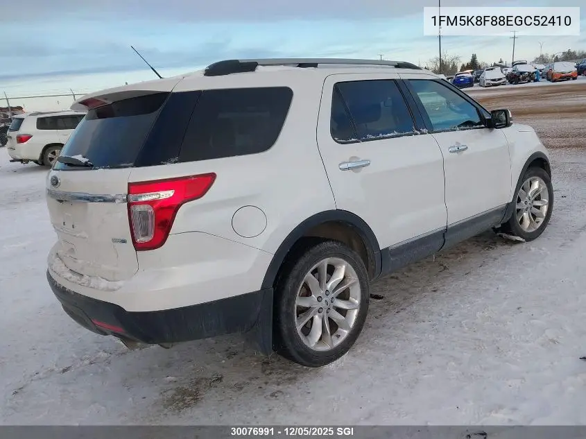 1FM5K8F88EGC52410 2014 Ford Explorer Limited