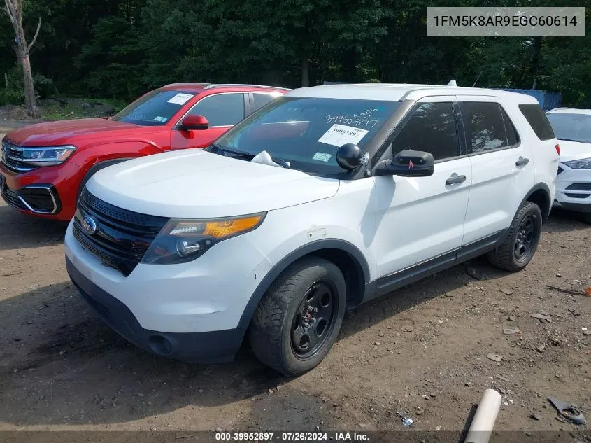 1FM5K8AR9EGC60614 2014 Ford Explorer Police Interceptor