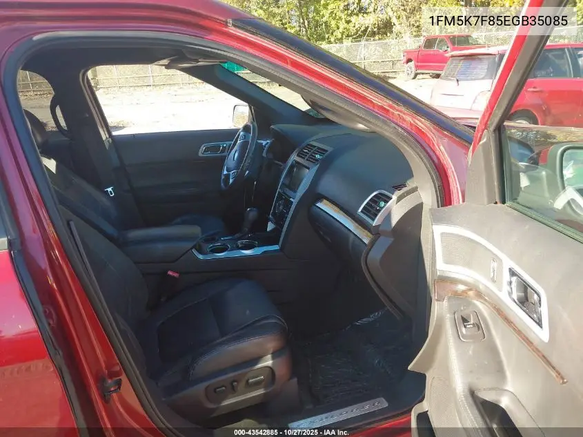 1FM5K7F85EGB35085 2014 Ford Explorer Limited