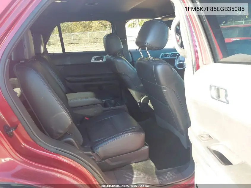 1FM5K7F85EGB35085 2014 Ford Explorer Limited