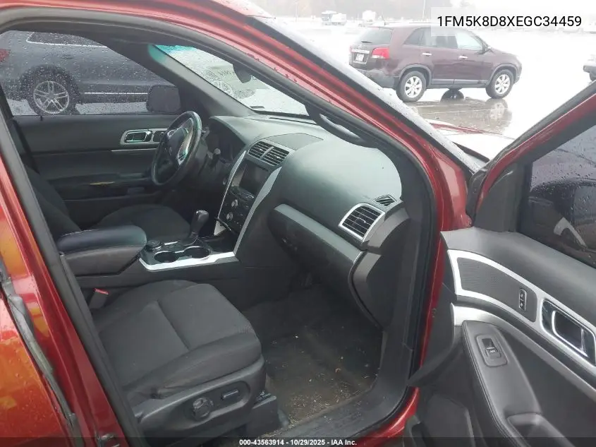 1FM5K8D8XEGC34459 2014 Ford Explorer Xlt