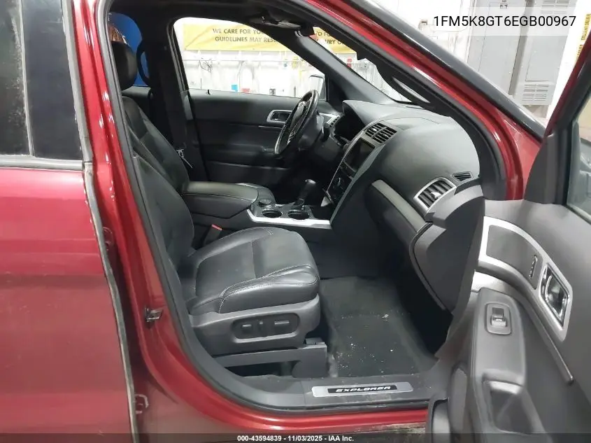 1FM5K8GT6EGB00967 2014 Ford Explorer Sport