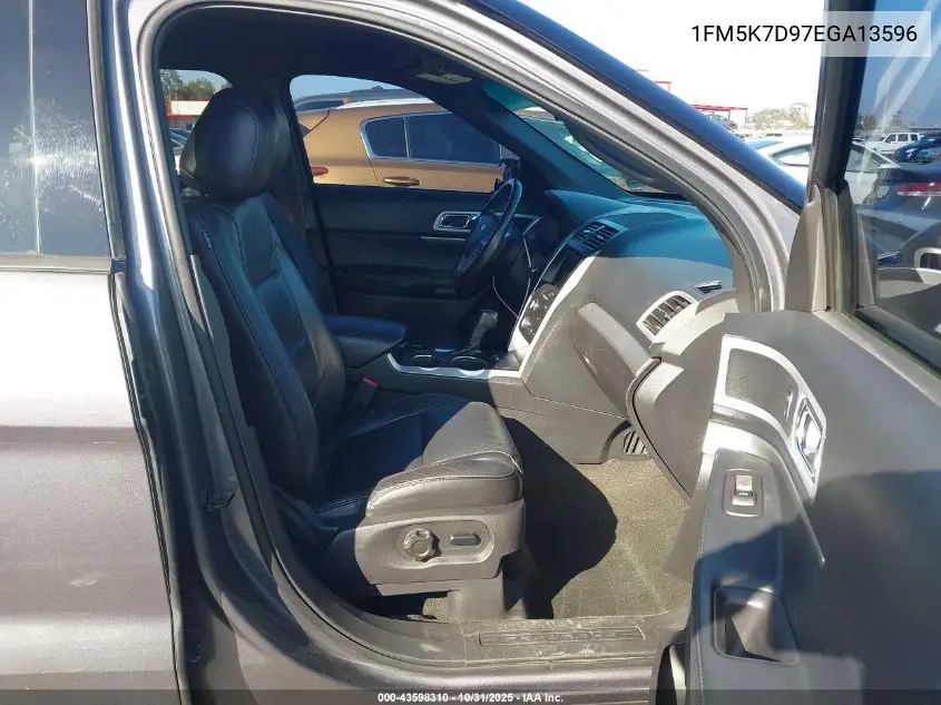1FM5K7D97EGA13596 2014 Ford Explorer Xlt